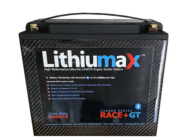 Lithiumax Lightweight Batteries