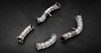 BTS F90 M5 S63 Race-Cat Downpipes & Midpipe Package – SS304 — Boost & Tune product image 2