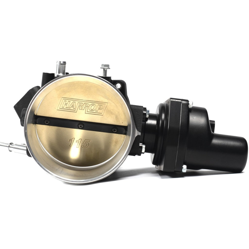 Harrop 115 mm integrated throttle body for LSA-H2650i front view