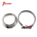 Pulsar S400 T6 Turbo 5 to 4″ Stainless Steel Flange Clamp Kit - image 1