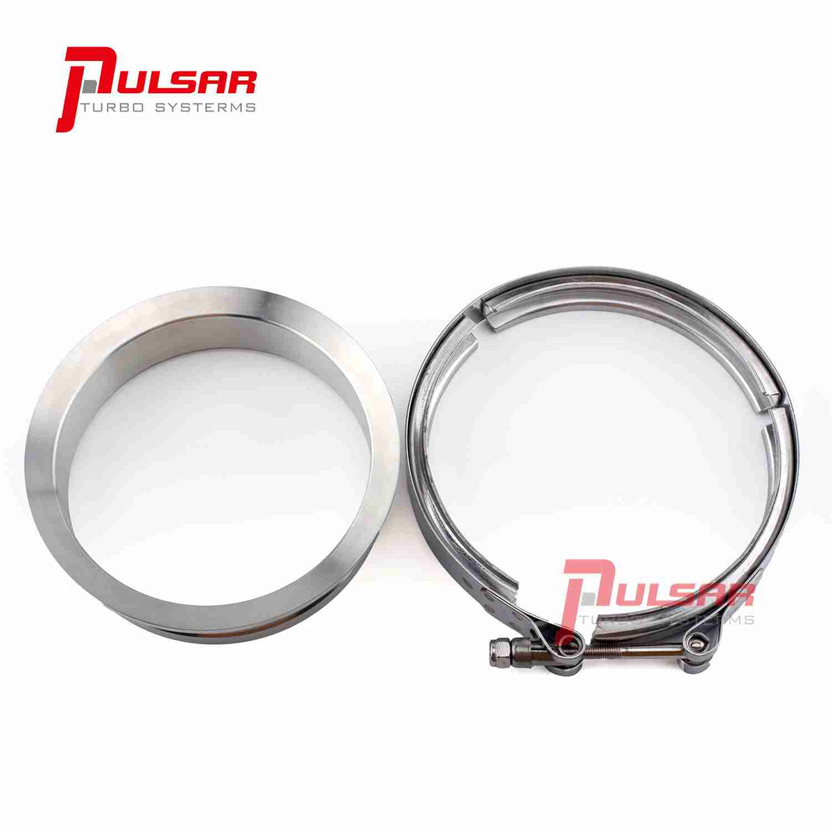 Pulsar PSR Stainless Steel Flange Clamp Kit for 8894G Turbos - image 1