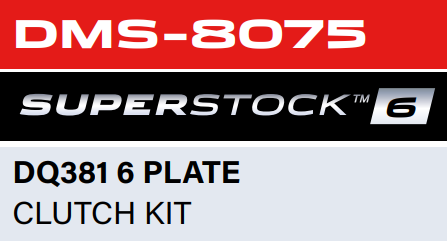 Dodson Motorsport DQ381 Superstock 6 Clutch Kit - image 1