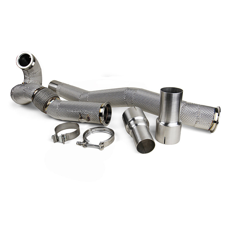JDY Performance 4" Downpipe for 2.0TSI MQB Golf 7/7.5 GTI/R A3/S3 Leon - image 1