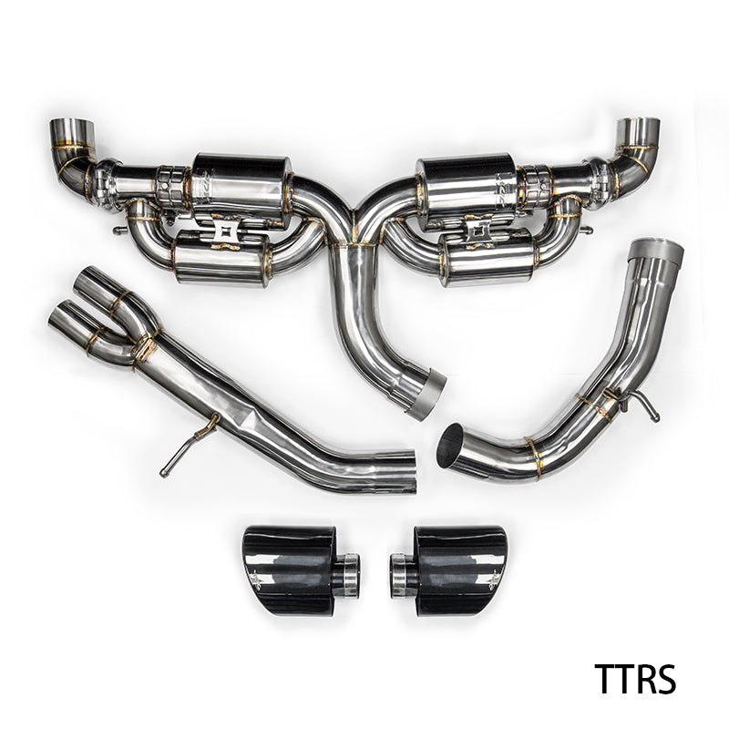 JDY Performance Racing Stainless Steel Catback Exhaust System - RS3 8V/TTRS 8S - image 1