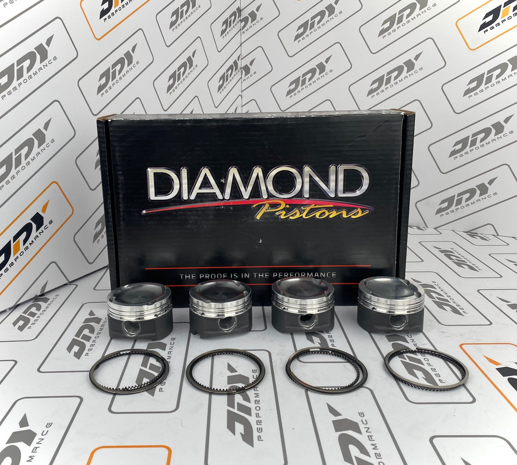 Audi/VW 2.0T FSI & TSI Diamond Forged Pistons 9.0:1 82.50/83.0mm Bore - image 1