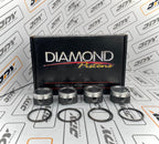 Audi/VW 2.0T FSI & TSI Diamond Forged Pistons 9.0:1 82.50/83.0mm Bore - image 1