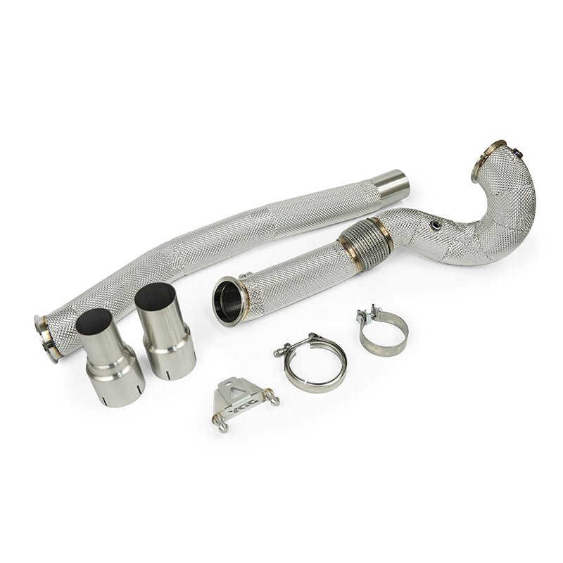 JDY Performance 4"AWD Downpipe MQB EVO - EA888.4 MK8R Golf / S3 8Y / Tiguan R - image 2