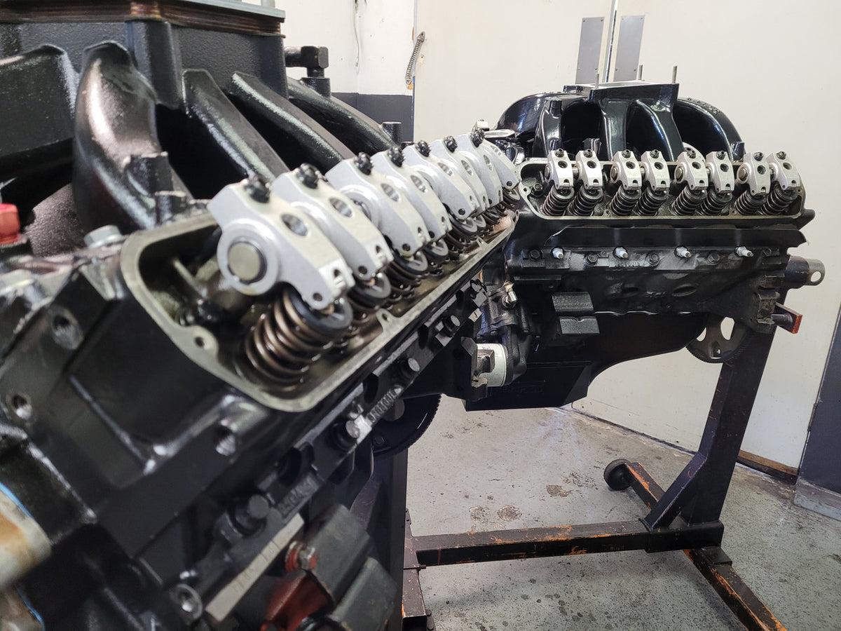 Yella Terra Platinum shaft roller rockers installed on Holden V8