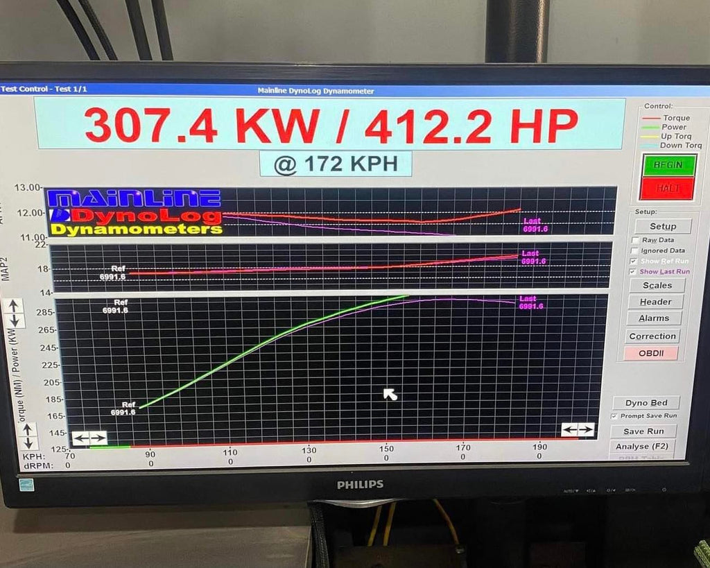 Yella Terra Whipple L67 supplier dyno result example