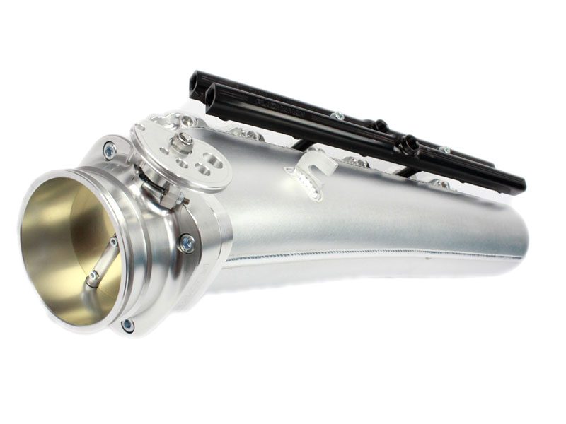 Plazmaman Toyota 2JZ-GTE Race Billet Intake Manifold - 12 Injector Twin Rail - verified product image