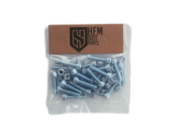 HFM.Parts Replacement Rotor Rings & Bolt Kits – Two-Piece Rotors – M6 x 1mm front bolt kit
