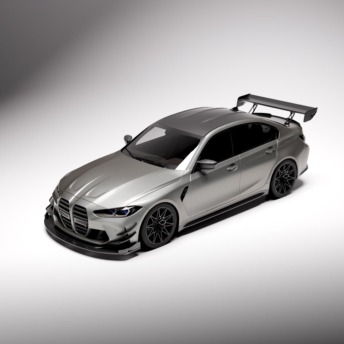 Vulcan Alpha Carbon-Fibre Single-Element Wing – BMW G80 M3 — Vulcan Alpha product image 2