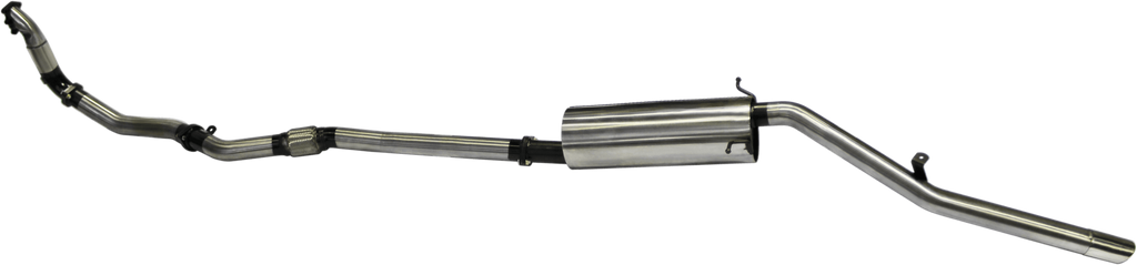 Manta Nissan Navara D22 3.0L Turbo Diesel 2002 – 2006 – complete exhaust system