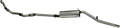 Manta Nissan Navara D22 3.0L Turbo Diesel 2002 – 2006 – complete exhaust system