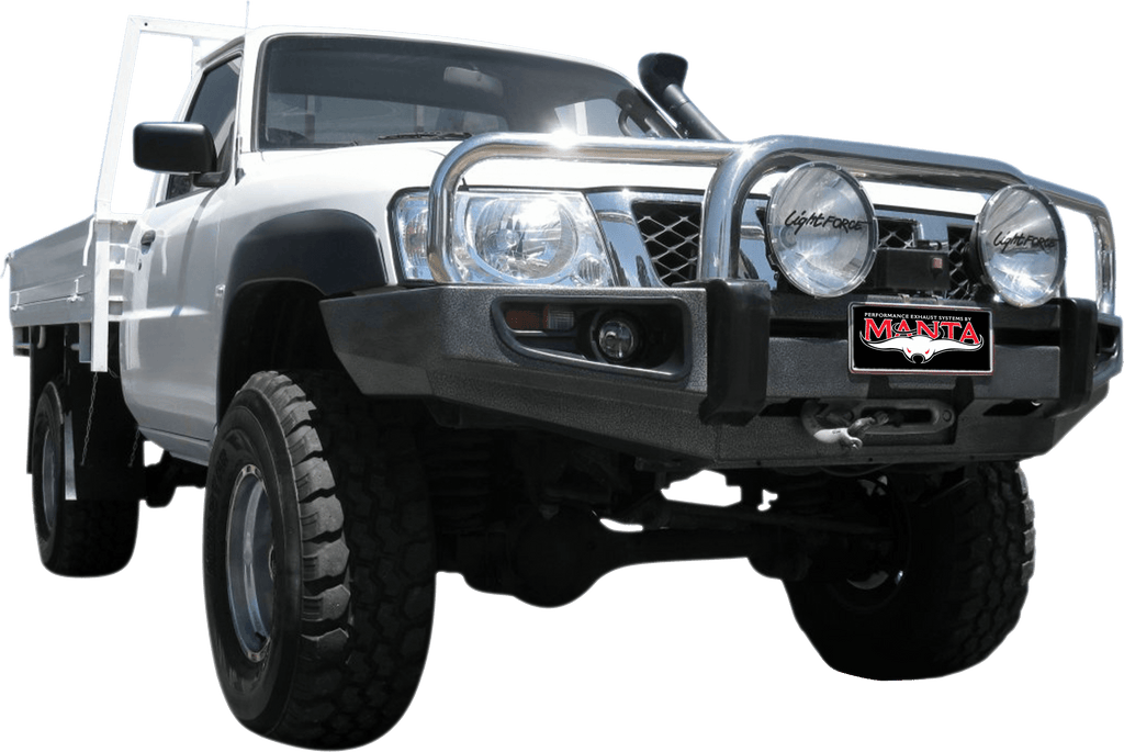 Manta Nissan Patrol Gu 3.0L Turbo Diesel UTE, 2008 To 2017 – complete exhaust system