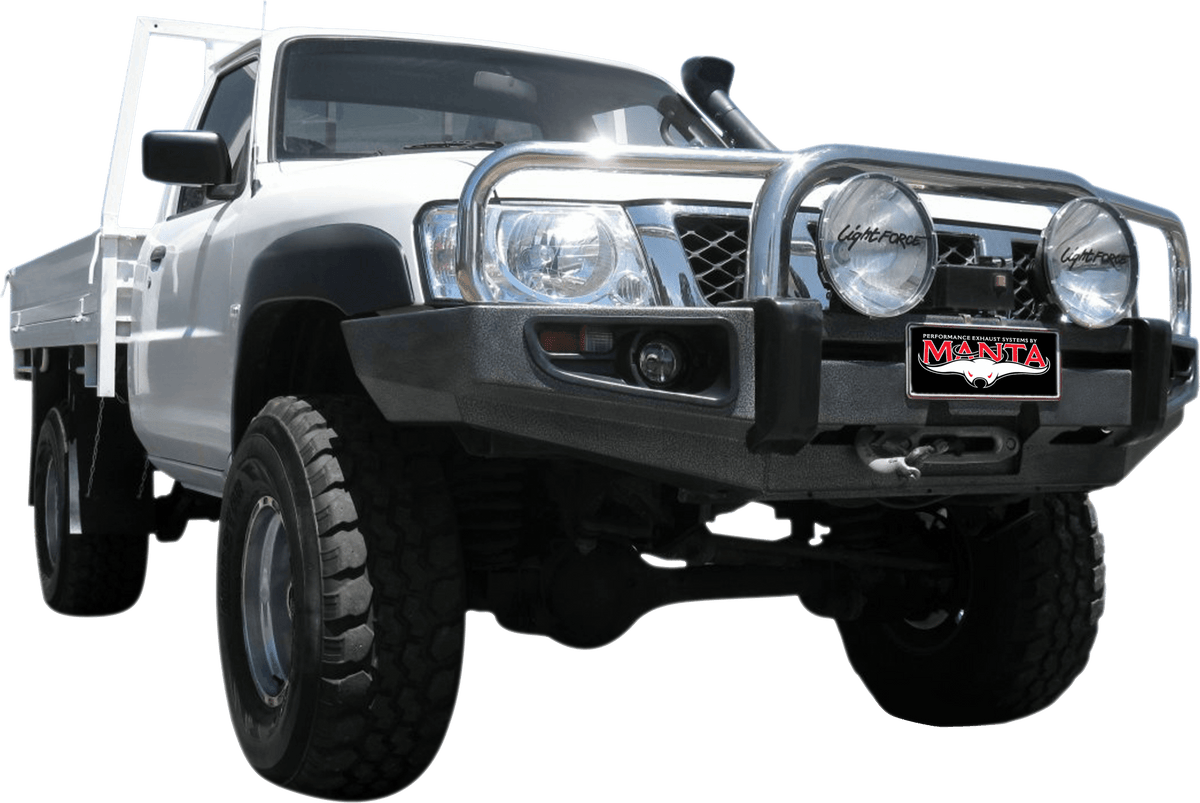 Manta Nissan Patrol Gu 3.0L Turbo Diesel UTE, 2008 To 2017 – complete exhaust system
