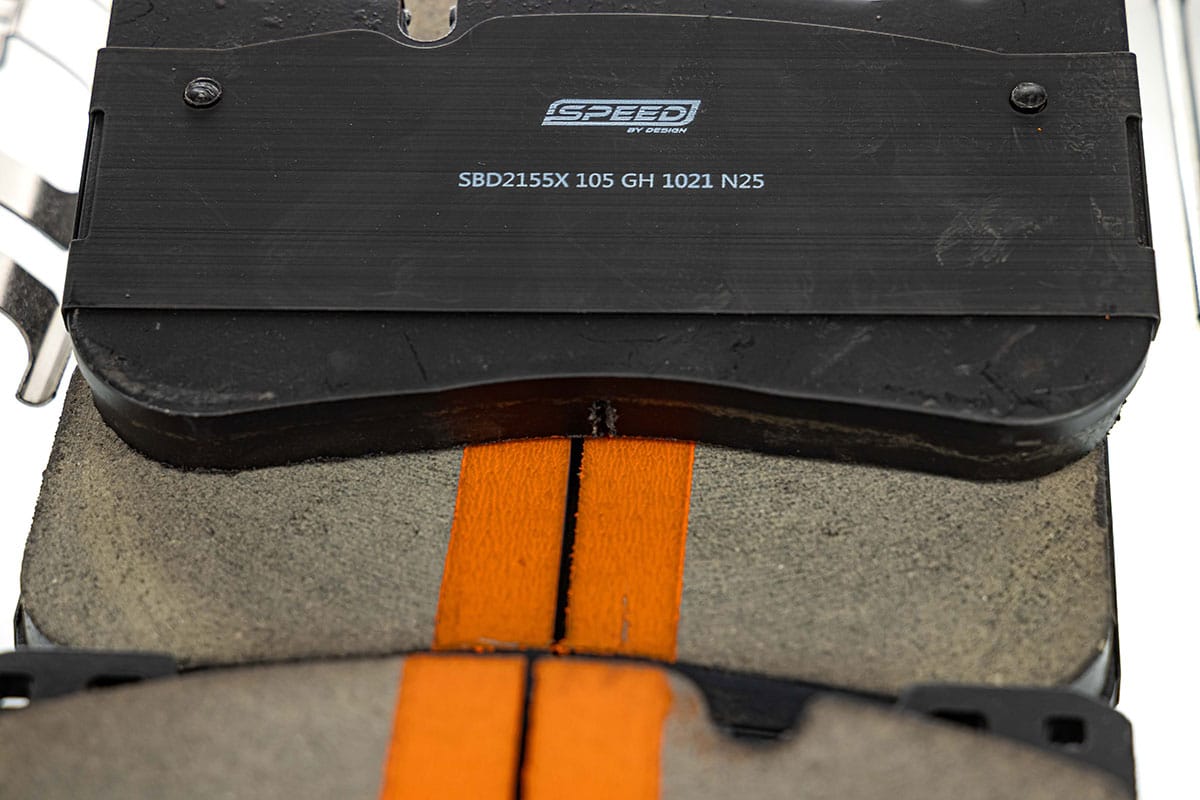 Speed By Design Ceramic Brake Pads – BMW F95 X5 M / F96 X6 M — D2155 front pads