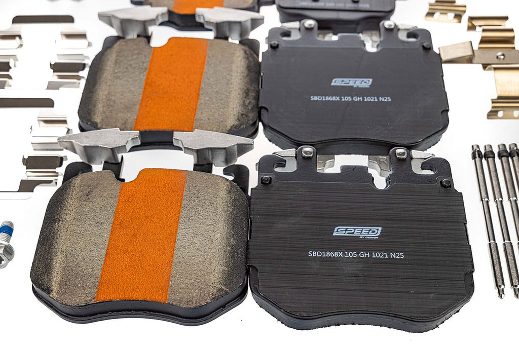 SBD Ceramic Brake Pads – BMW X3M/X4M F97/F98 Iron Rotors