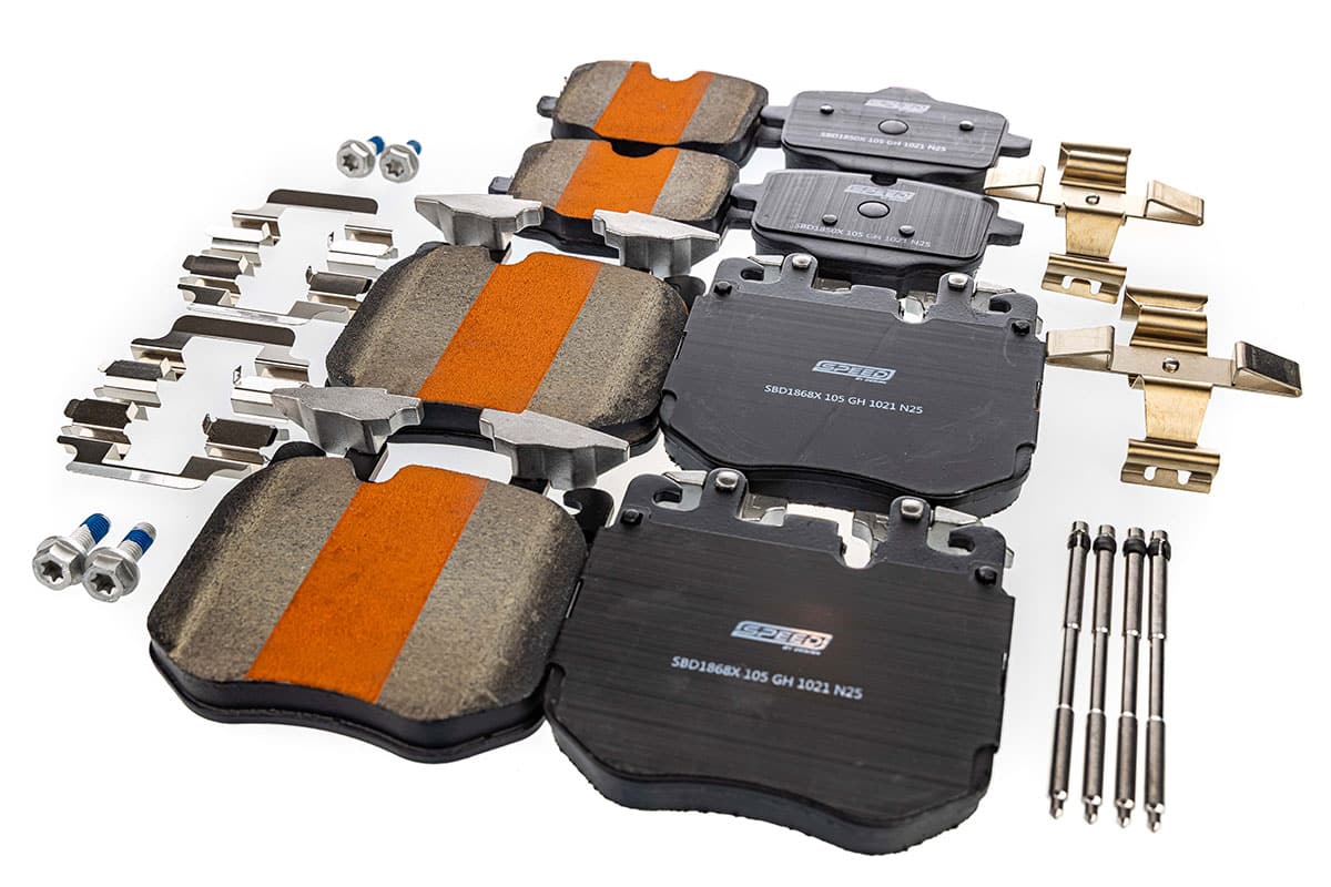 SBD Ceramic Brake Pads – BMW X3M/X4M F97/F98 Iron Rotors