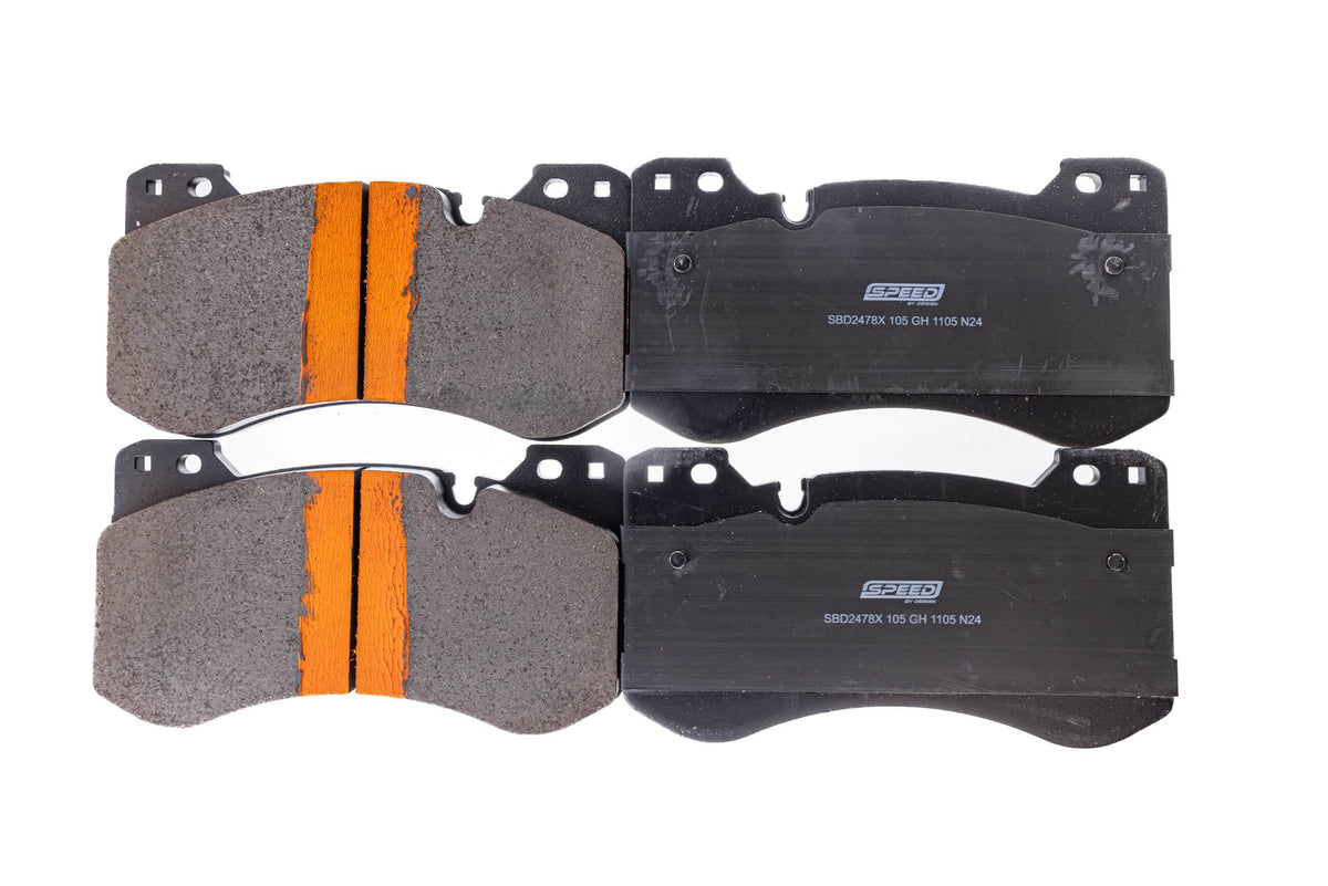 SBD Ceramic Brake Pads – BMW G8X M2/M3/M4 Iron Rotors