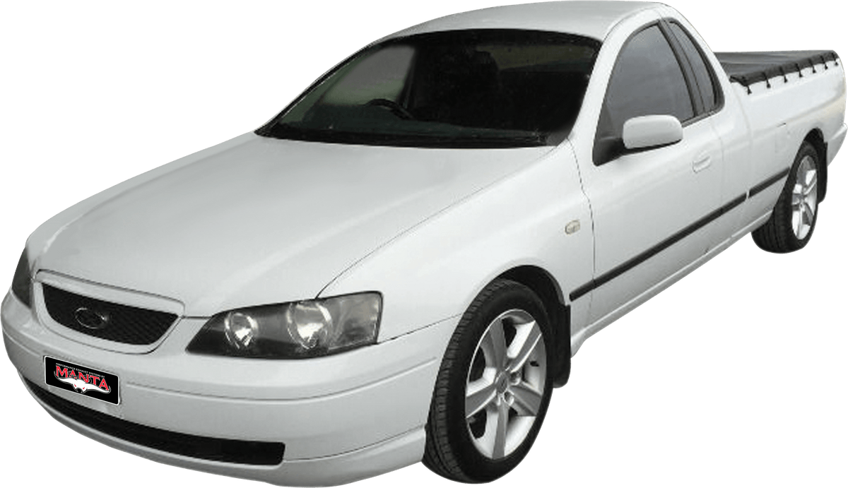 Manta Ford Falcon Fg 4.0L 6 Cylinder Non Turbo UTE (Xt, Xls, 1 Ton, Not XR6) – complete exhaust system