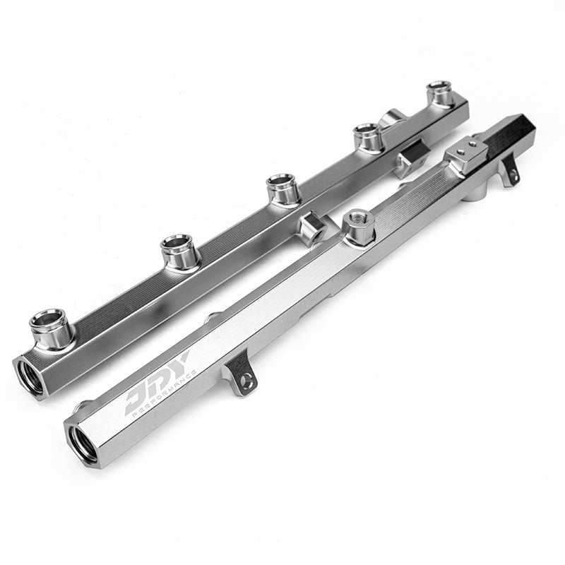 JDY Performance Billet Extra Large Fuel Rail For Audi 25TFSI - DAZ/DNW - RS3 8V/8Y, TTRS 8S, RSQ3 F3 - image 3