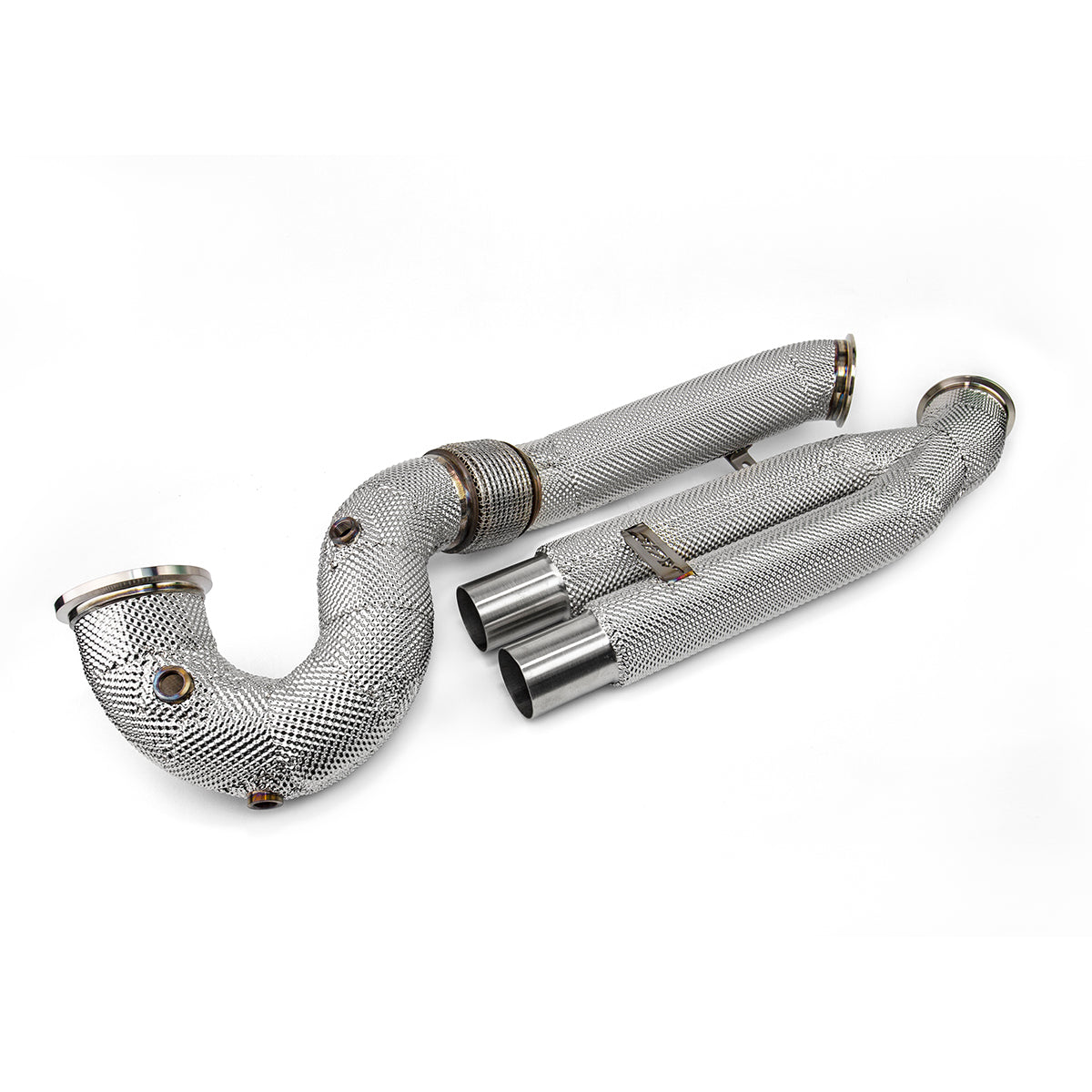 JDY Performance Downpipe & Mid-pipe kit For RS3 8V/8Y, TTRS 8S, RSQ3 F3 - image 1
