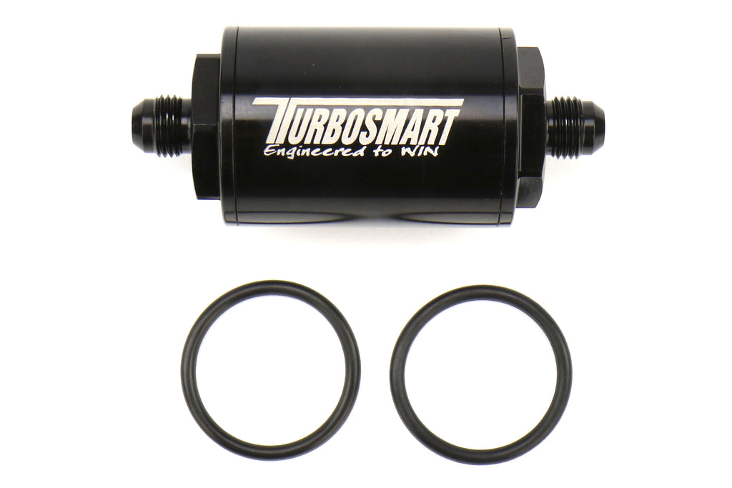 Turbosmart 10 Micron Fuel Filter - Billet -6AN - TS-0402-1130