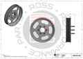 Ross Performance Parts Ford Barra Supercharger Pulley - 10PK 237mm