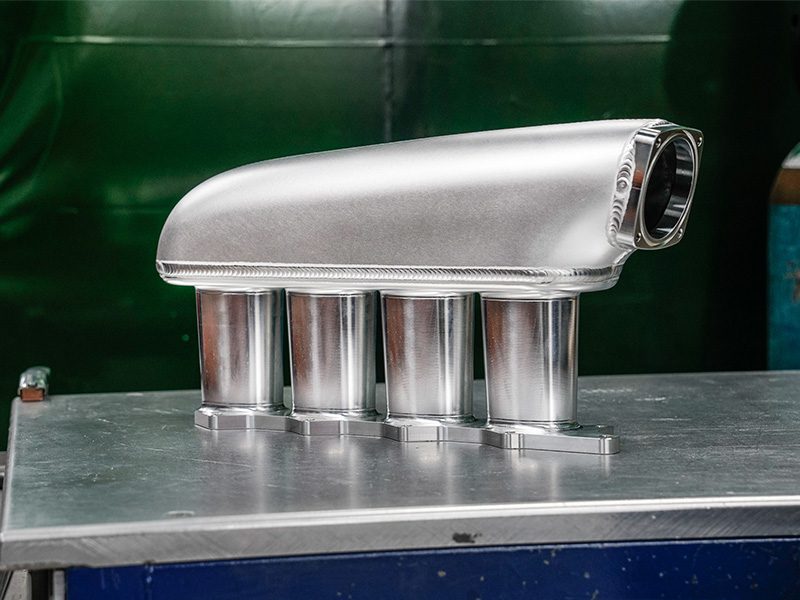 4G63 Galant VR4 DSM Big Port billet inlet manifold; finish and build configuration vary