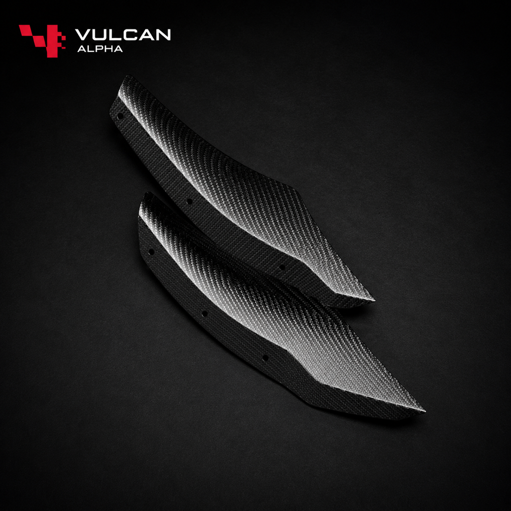 Vulcan Alpha Carbon-Fibre Canards – BMW G87 M2 — clean supplier-origin gallery image 12