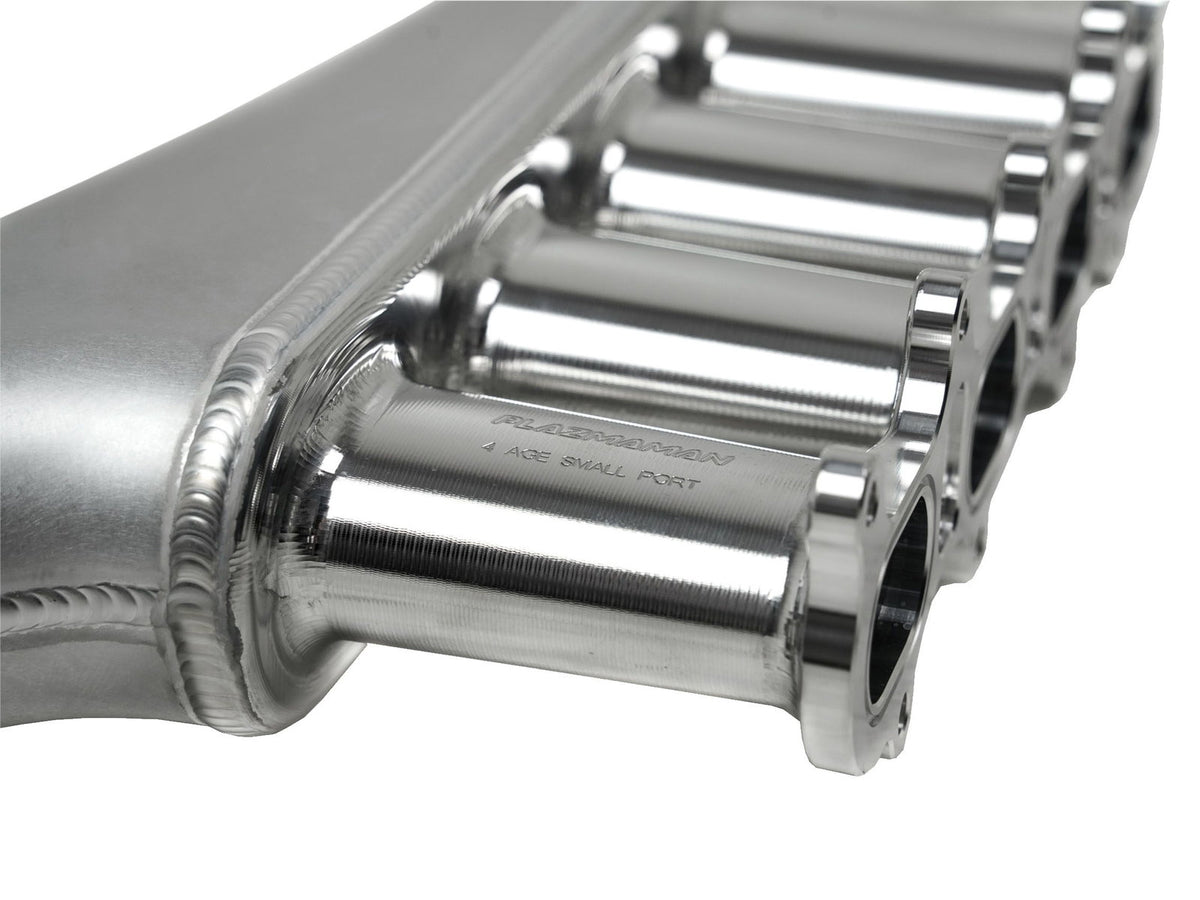Plazmaman Toyota 4A GE billet inlet manifold; small and big port configurations vary