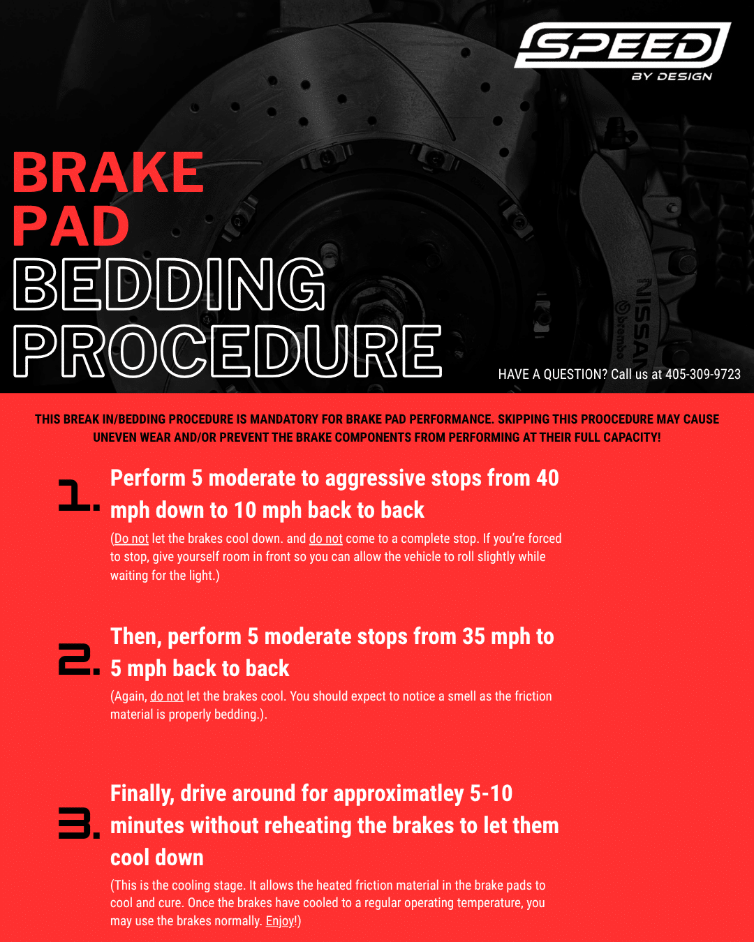 SBD Ceramic Brake Pads – BMW X5M/X6M F95/F96 Iron Rotors