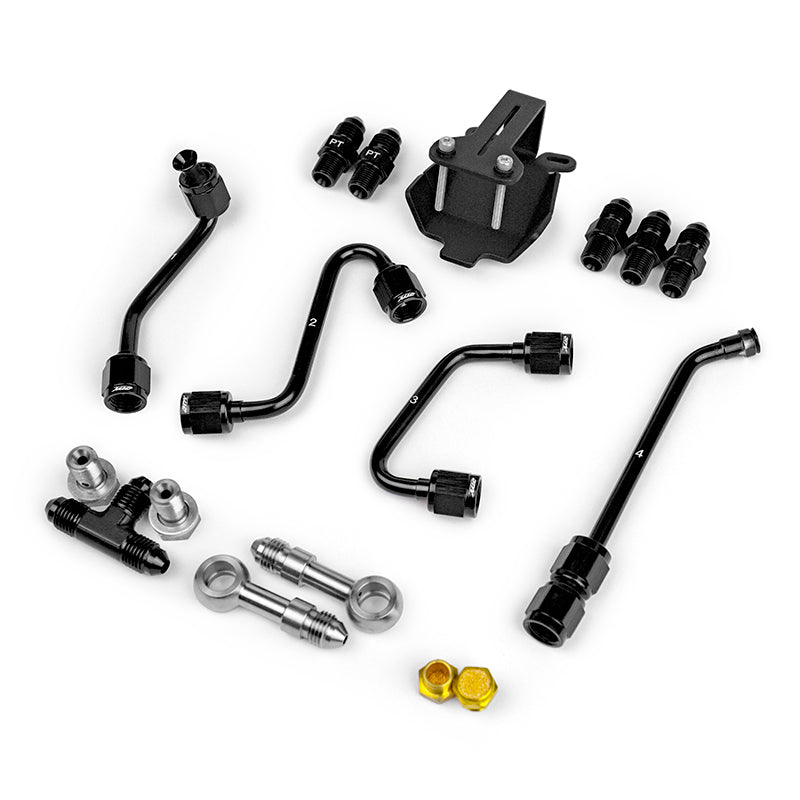 JDY Performance MAC Valve Steel Line Kit For JDY Audi 25TFSI RS3/TTRS/RSQ3 Full Frame Turbo Kit - image 1