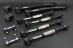 Hardrace Pillow Ball Rear Adjustable Arm Set Black (Trailing/Lateral) – Subaru Impreza WRX MY93–96, MY97–98, MY99–00 (6153-ED) – Pillow Ball