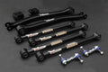 Hardrace Hardened Rubber Rear Adj. Arm Set Black (Trailing/Lateral) – Subaru Impreza WRX MY93–96, MY97–98, MY99–00 (6155-ED) – Hardened Rubber