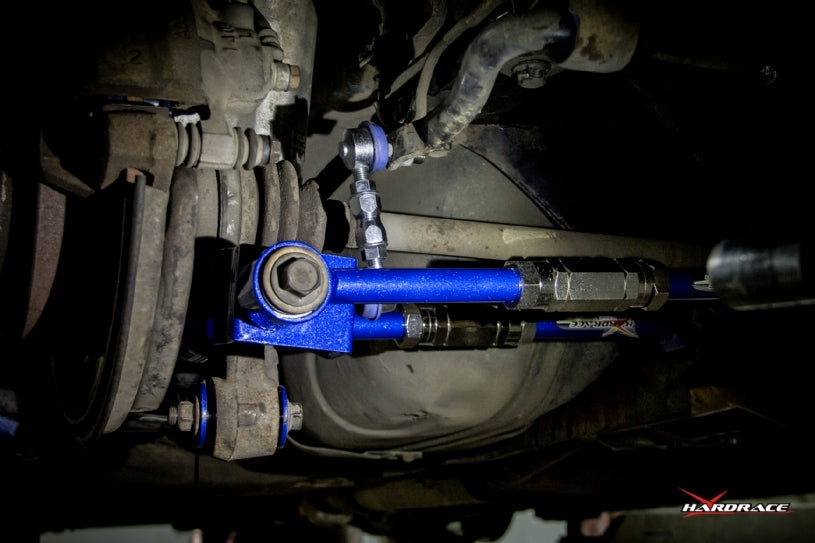 Hardrace Rear Adjustable Arms – Subaru Impreza WRX MY93–96, MY97–98, MY99–00 (6155) – Hardened Rubber