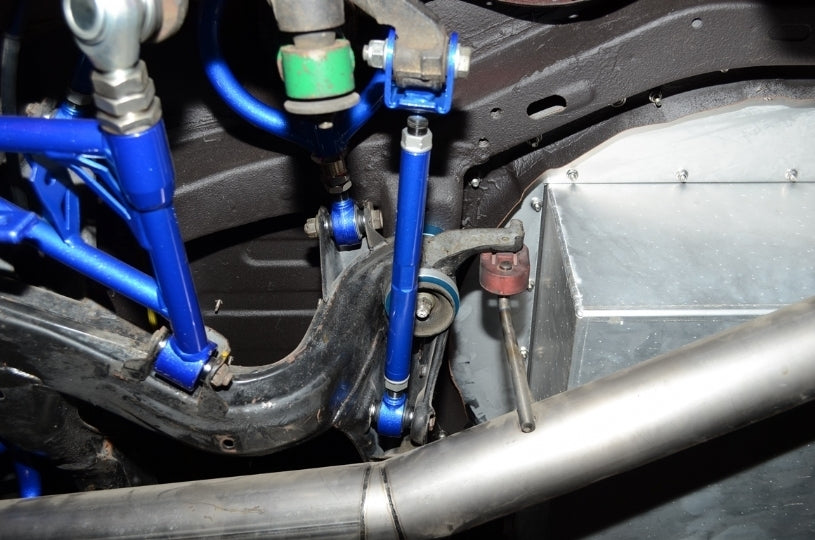 Hardrace Hardened Rubber Rear Toe Control Arm Black – Nissan Silvia / 180SX S14 / Nissan Silvia / 180SX S15 (6165-S14-R-ED) – Default Title