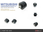 Hardrace Rear Trailing Arm Bushing – Mitsubishi Lancer Evolution Evo 1–3 – Pillow Ball