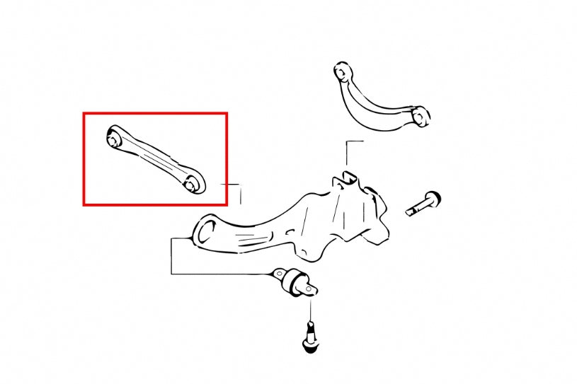 Hardrace Rear Toe Control Arm – Ford Focus Mk3 (6410-S) – Default Title