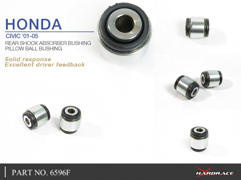 Hardrace Rear Shock Absorber Bushing – Honda Civic Type R EP3 (2001–2005) (6596F) – Pillow Ball