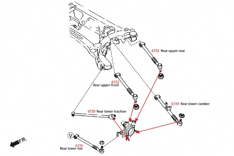Hardrace Rear Lateral Arm – Mazda RX-8 Series 1 (6723) – Default Title