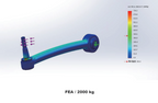 Hardrace Rear Toe Control Arm-Adjustable – Mitsubishi Lancer Evolution Evo 4–6, Evo 7–9, Evo X / 10, Evo 7–8 (6726) – Pillow Ball