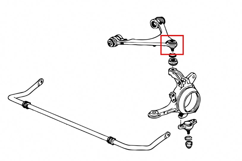 Hardrace Front/Rear Upper Arm Ball Joint – Honda S2000 AP1 / early AP2 (2000–2005) (6996) – Default Title