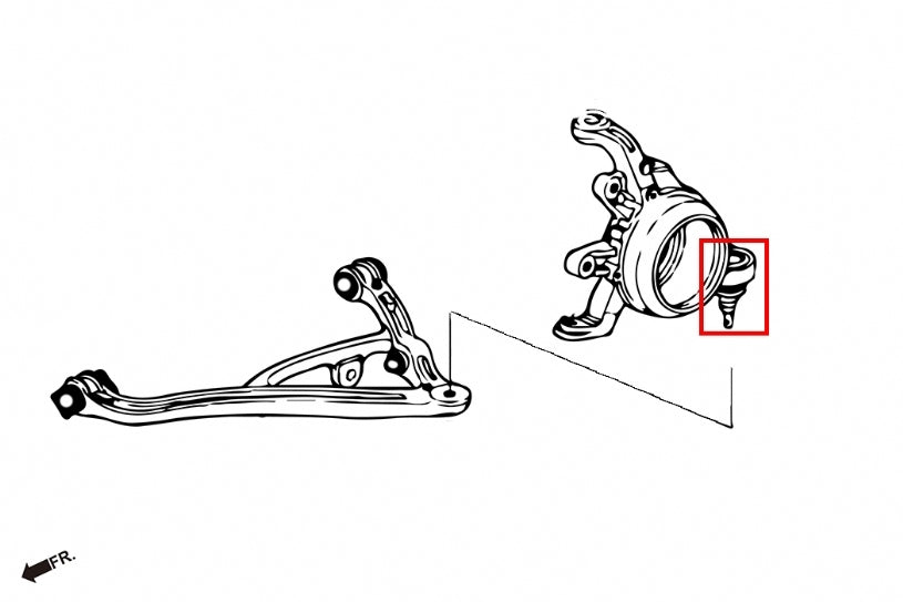 Hardrace Rear Lower Ball Joint – Honda S2000 AP1 / early AP2 (2000–2005) (6998) – Default Title