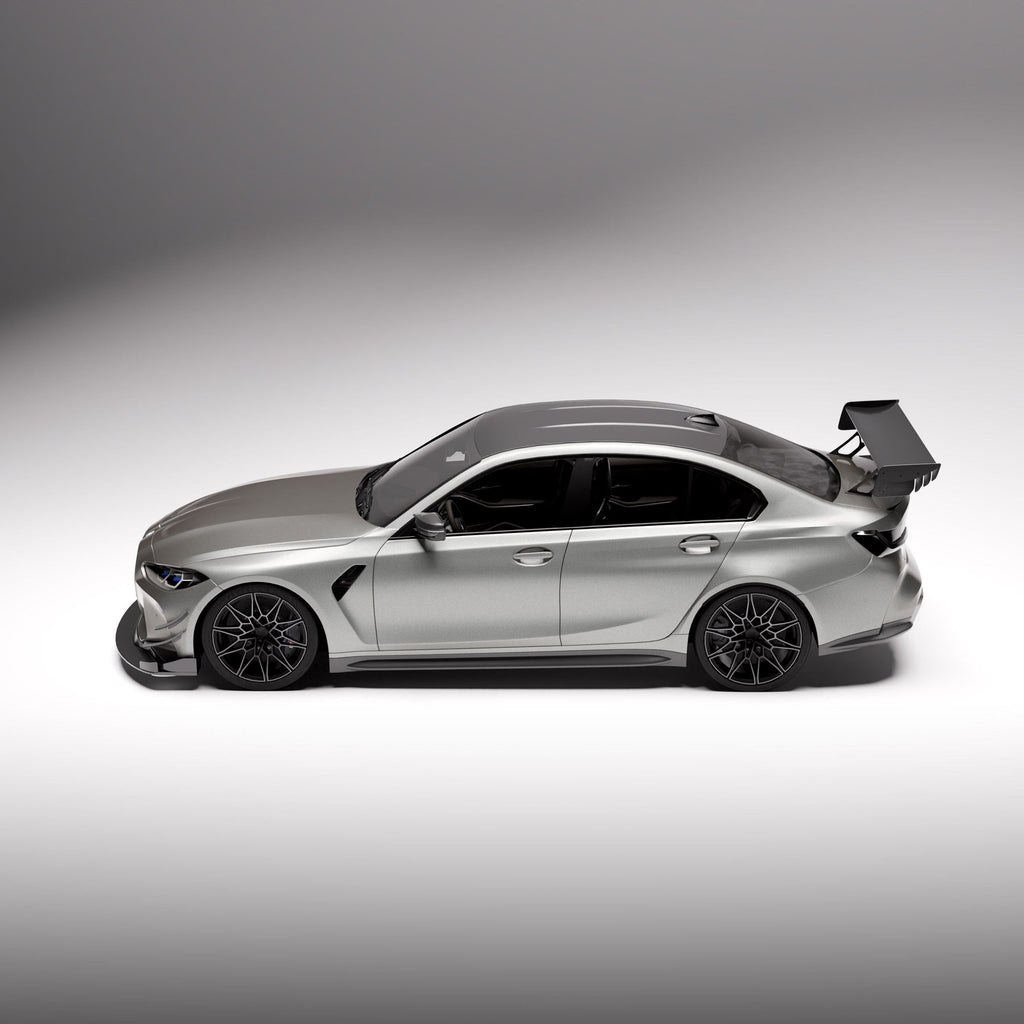 Vulcan Alpha Carbon-Fibre Single-Element Wing – BMW G80 M3 — clean supplier-origin gallery image 6