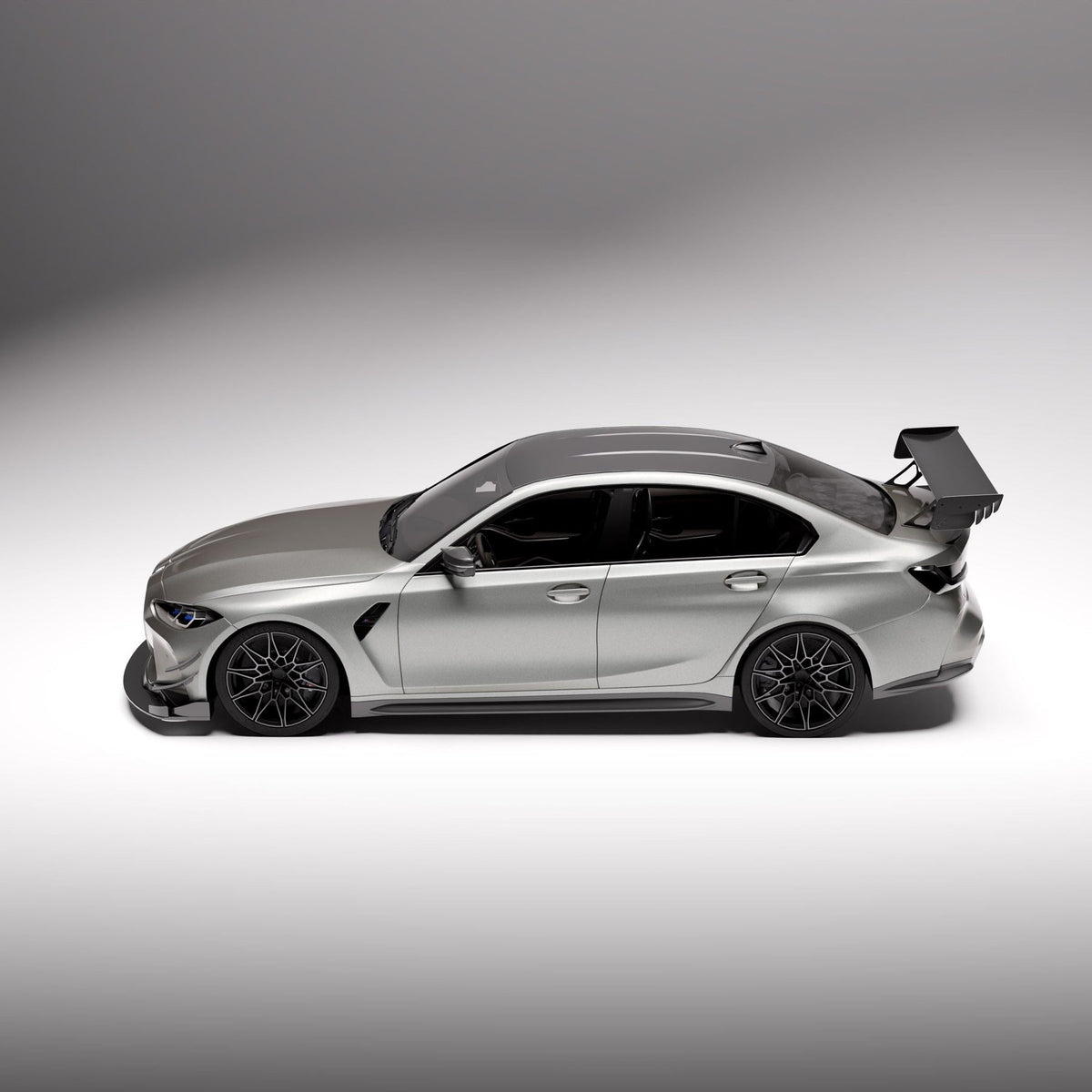 Vulcan Alpha Carbon-Fibre Single-Element Wing – BMW G80 M3 — clean supplier-origin gallery image 6