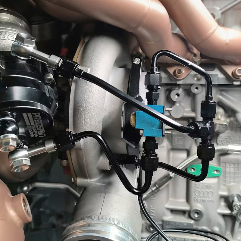 JDY Performance MAC Valve Steel Line Kit For JDY Audi 25TFSI RS3/TTRS/RSQ3 Full Frame Turbo Kit - image 3