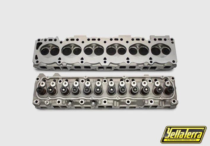 Yella Terra ACHA 33C72 Holden six cylinder 72cc assembled alloy 12 port cylinder head