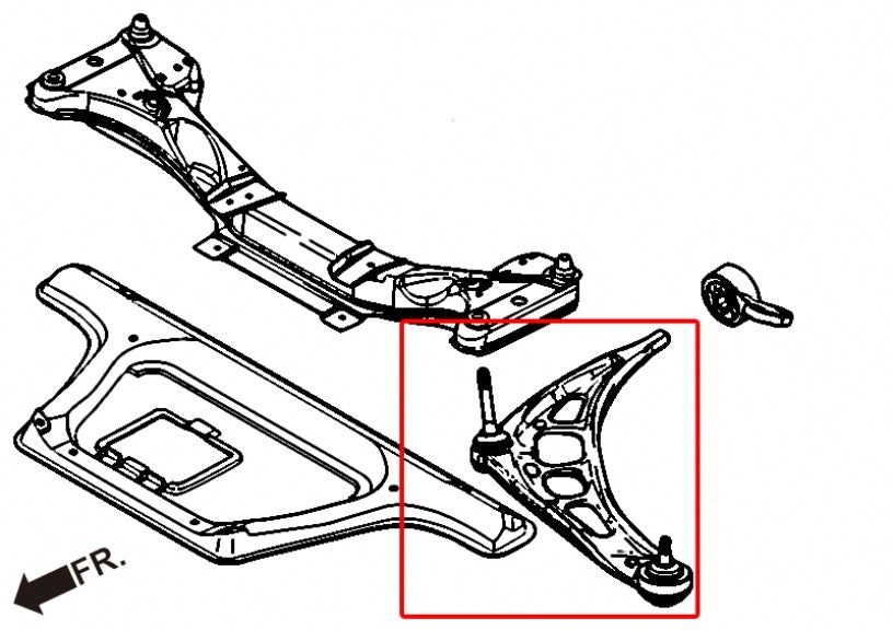 Hardrace Front Lower Control Arm Roll Centre – BMW 330i / BMW 3 Series / BMW Z4 (7051) – Default Title